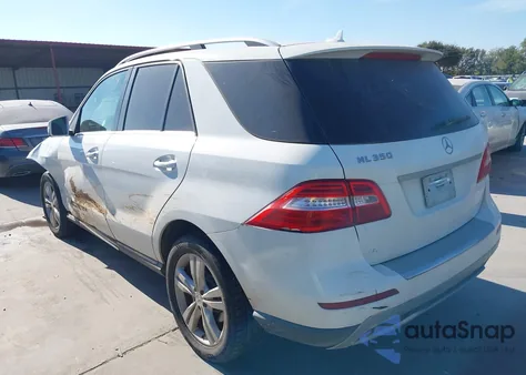 2015 Mercedes-Benz Ml 350 from USA, damaged, VIN 4JGDA5JB3FA504956